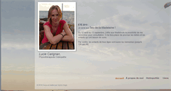 Desktop Screenshot of luciecarignan.net